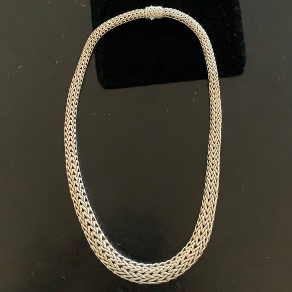 John Hardy Classic Chain Graduated Necklace 18”